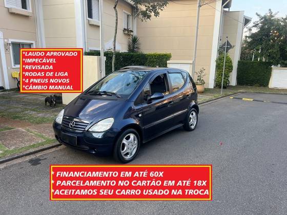MERCEDES-BENZ A 160 1.6 GASOLINA CLASSIC MANUAL